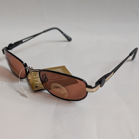 NWT True Vintage Bison style rectangular Coppermax Eyewear fashion sunglasses - Picture 6 of 10